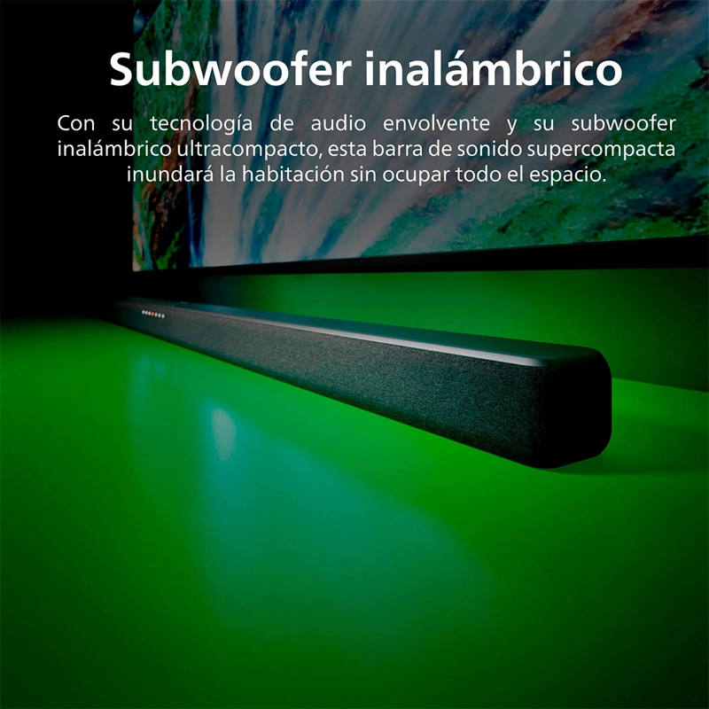 SOUNDBAR BLUETOOTH PHILIPS TAB6309 2.1 - 4