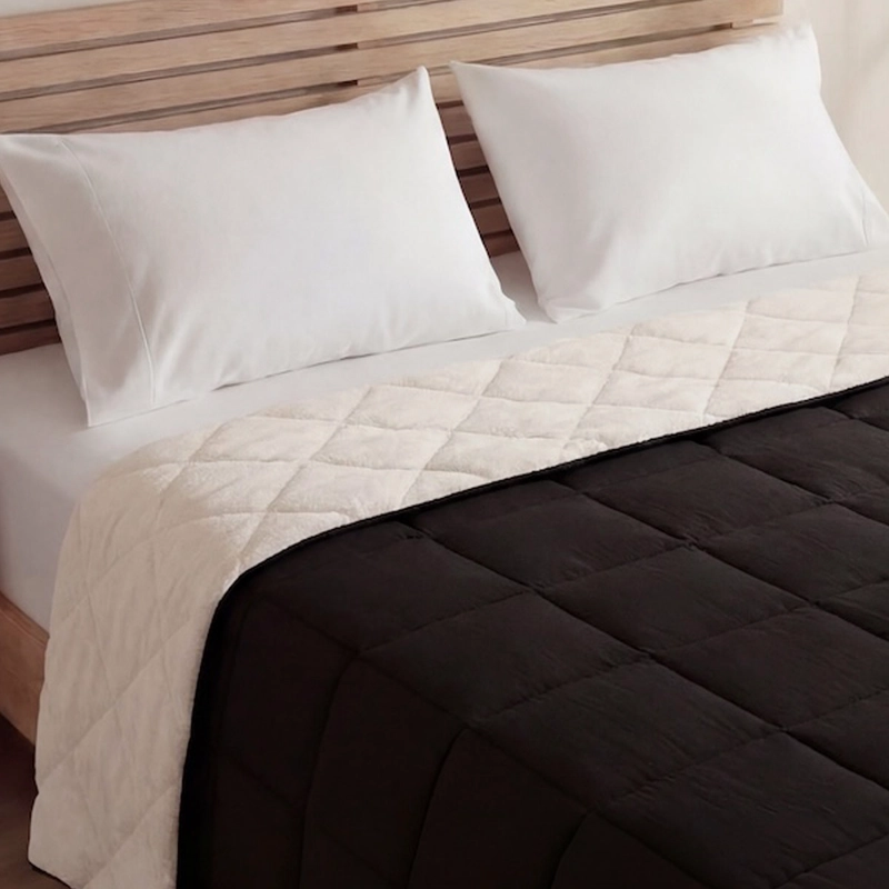 PLUMÓN RIPLEY HOME MICROCORDUROY SHERPA KING NEGRO - 2