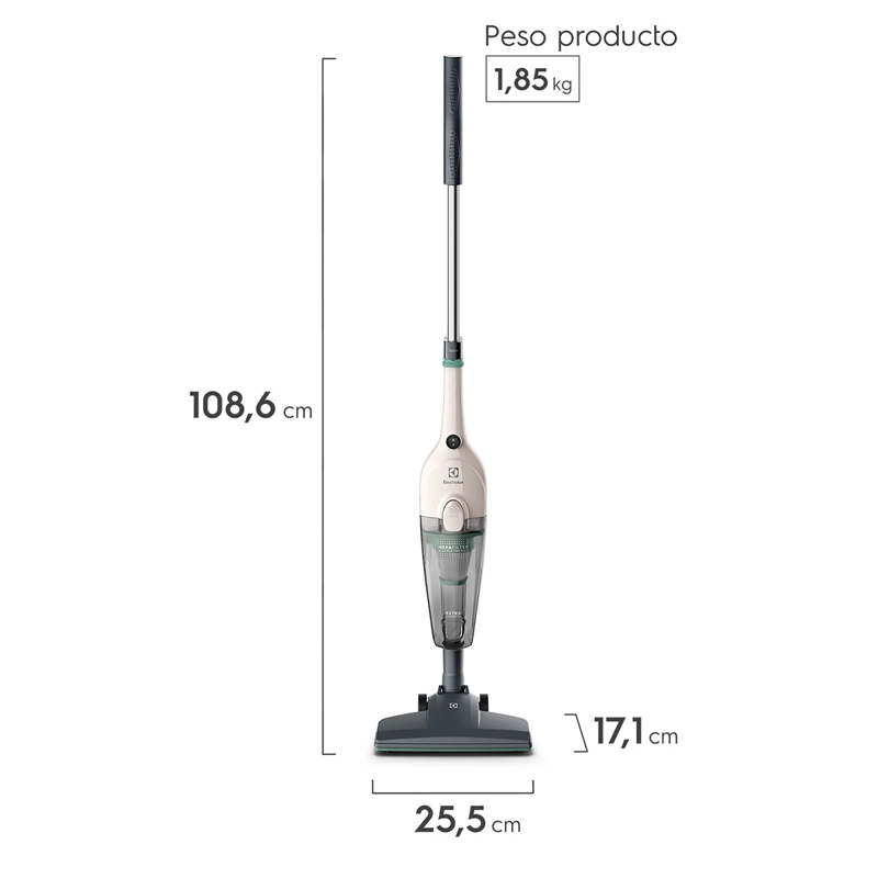 ASPIRADORA VERTICAL ELECTROLUX STK14W - 2