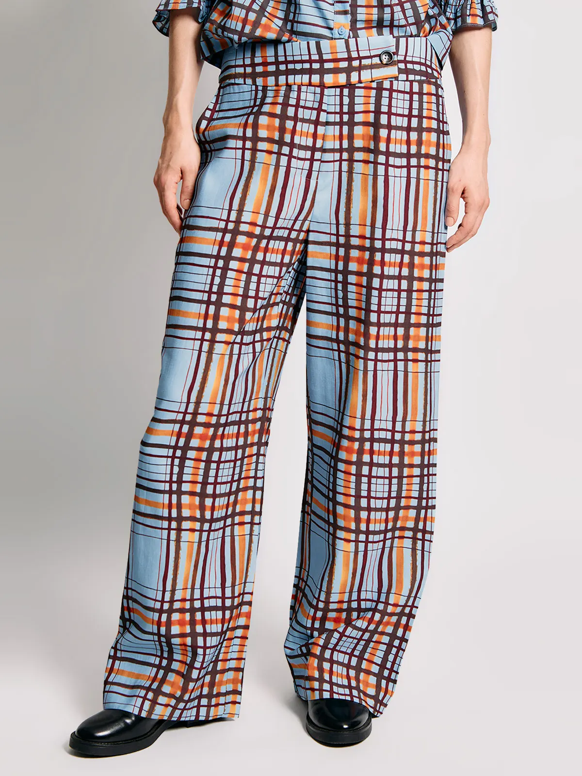 PANTALÓN MUJER MARQUIS RECTO CUADROS - 3
