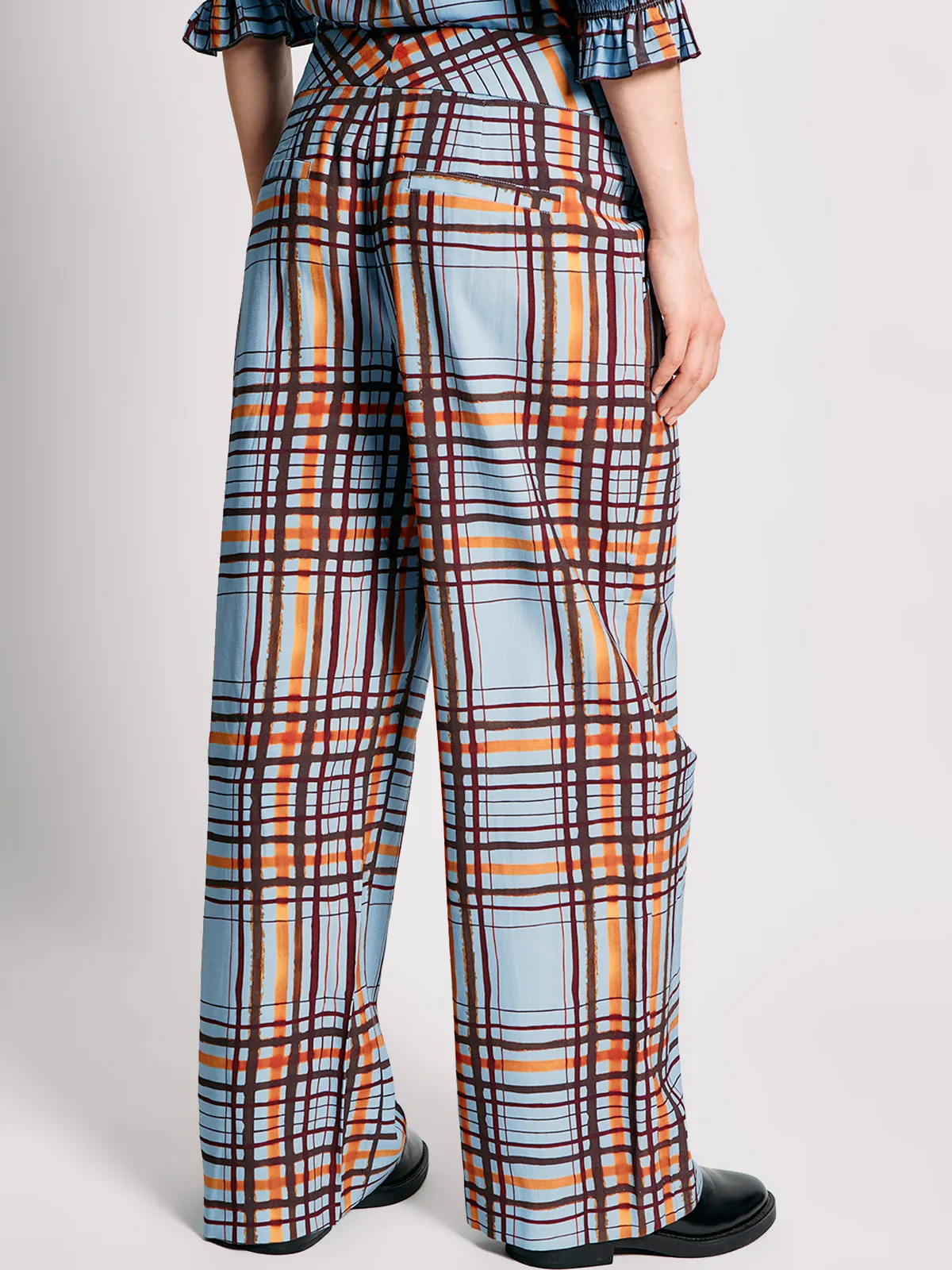 PANTALÓN MUJER MARQUIS RECTO CUADROS - 4