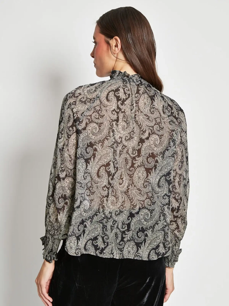 BLUSA MUJER MARQUIS CUELLO PANAL ESTAMPADA - 2