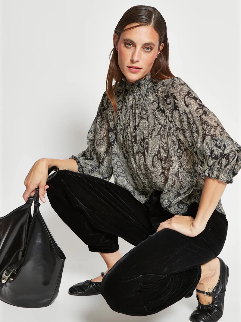 BLUSA MUJER MARQUIS CUELLO PANAL ESTAMPADA - 4