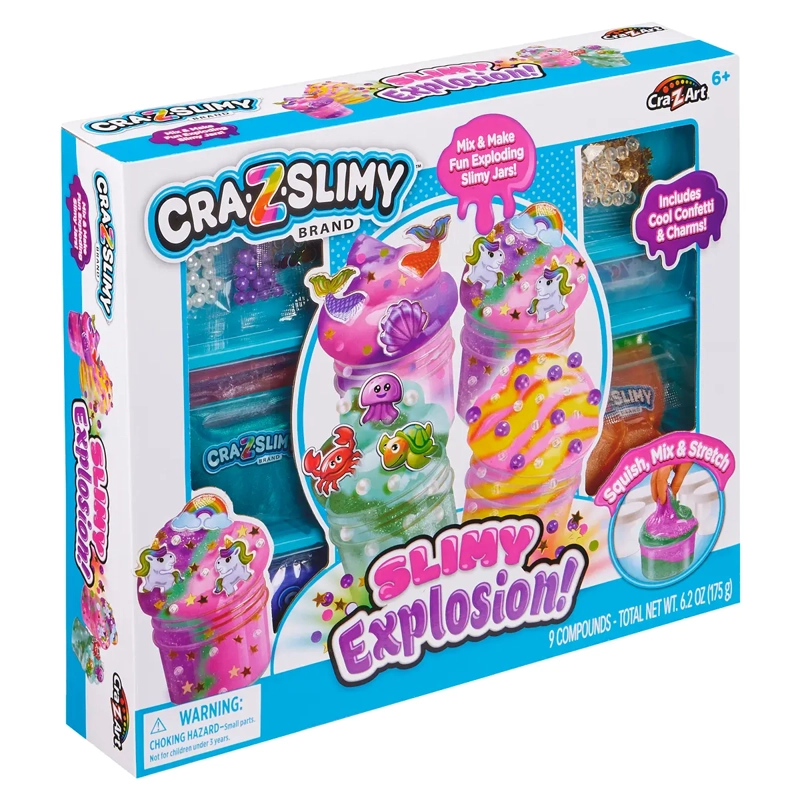 EXPLOSION DE SLIME COLORIDA - 1