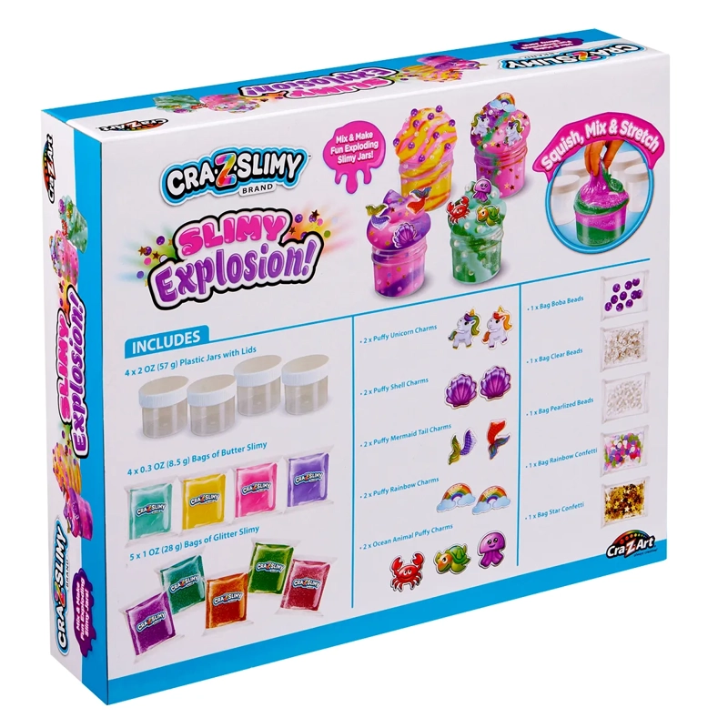EXPLOSION DE SLIME COLORIDA - 5