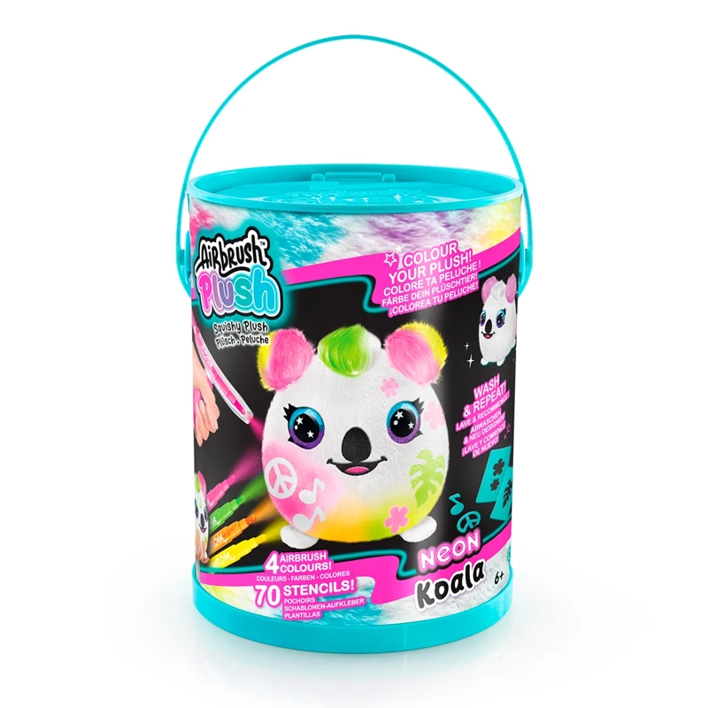 PELUCHE ANIMAL NEON DECORAR - MODELO ALEATORIO - 1