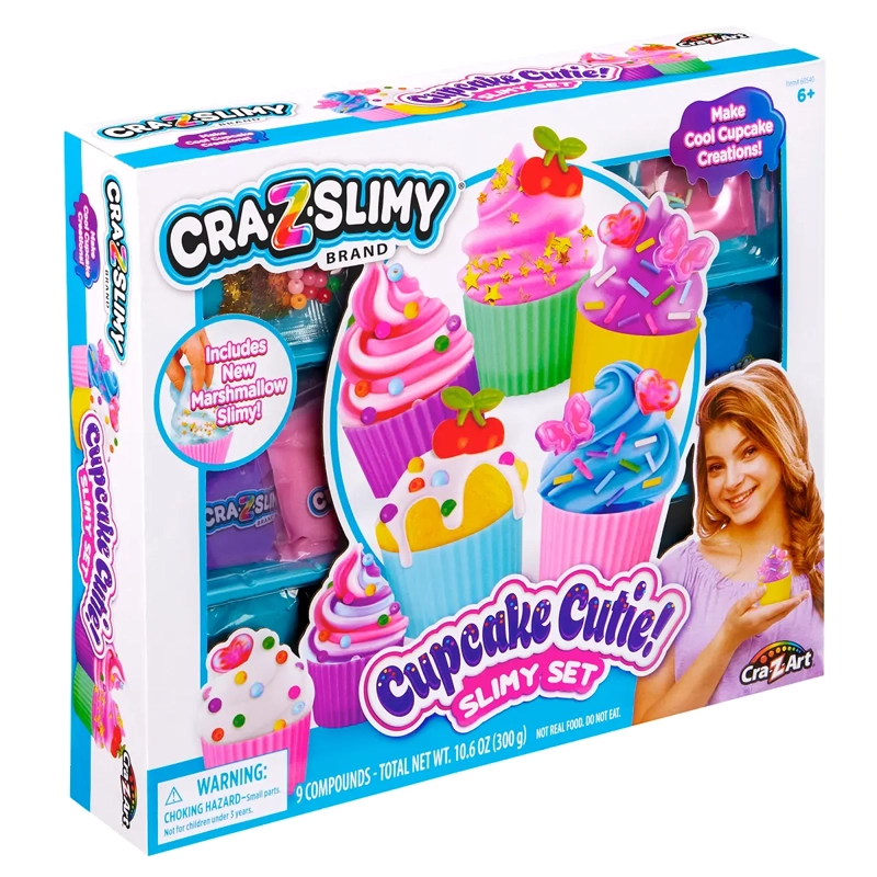 SLIME CUPCAKE DECORABLE - 1