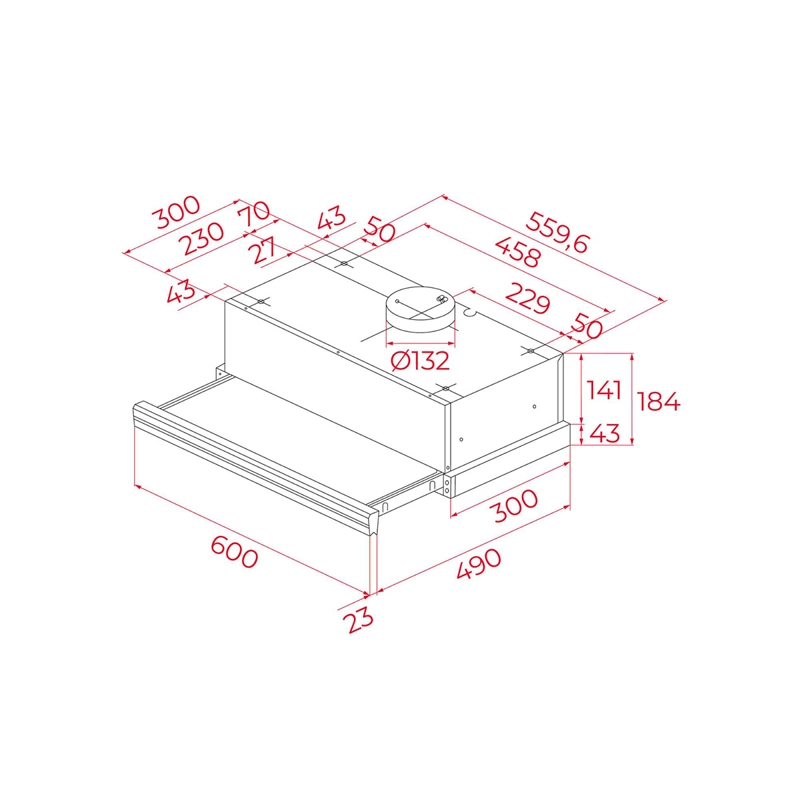 CAMPANA INTEGRABLE TEKA 60CM CNL 6415 PLUS INFINITY G1 - 10