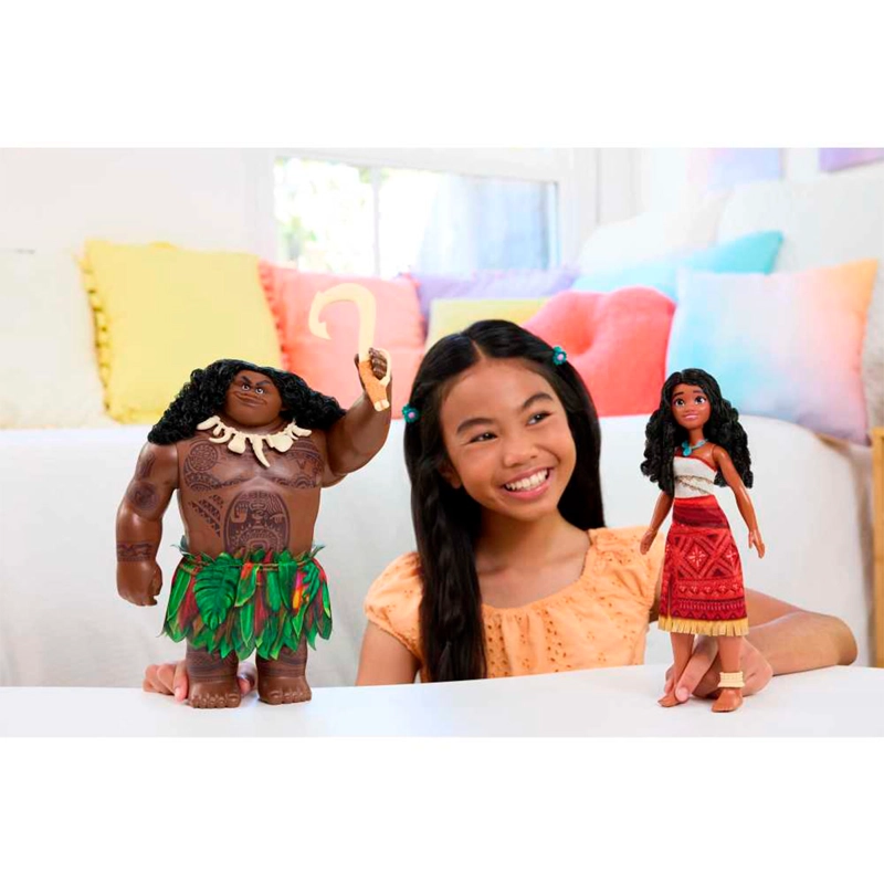 MOANA 2  MUÑECOS MOANA Y MAUI - 2