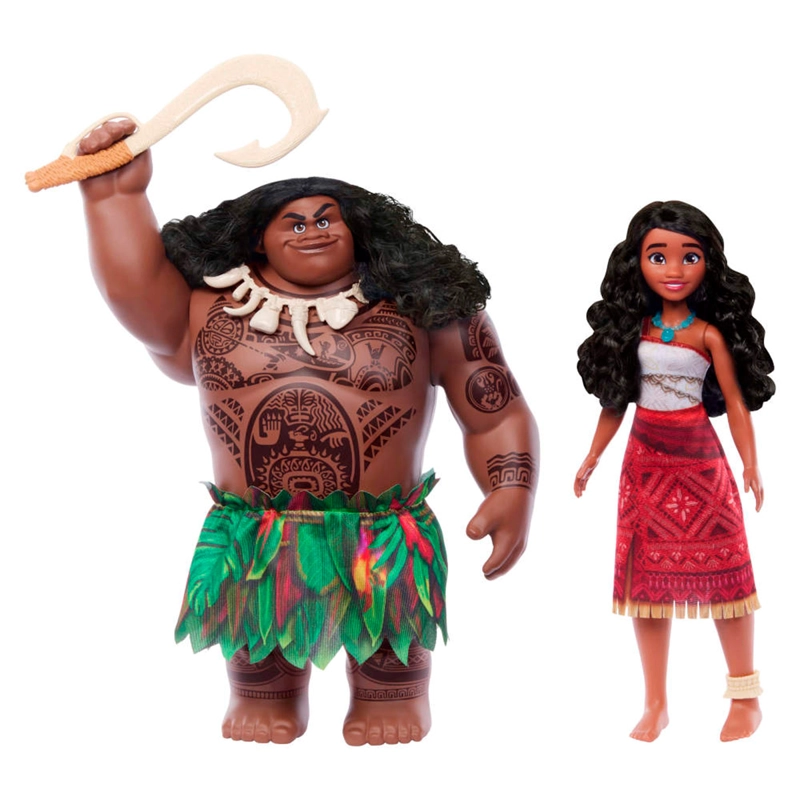 MOANA 2  MUÑECOS MOANA Y MAUI - 6