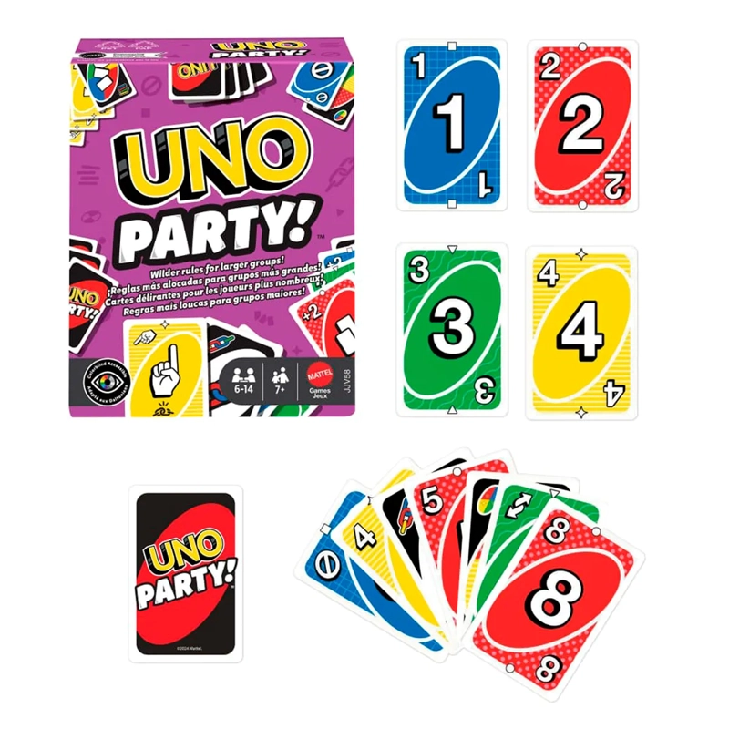 UNO JUEGO DE CARTAS PARTY RENOVADO - 1