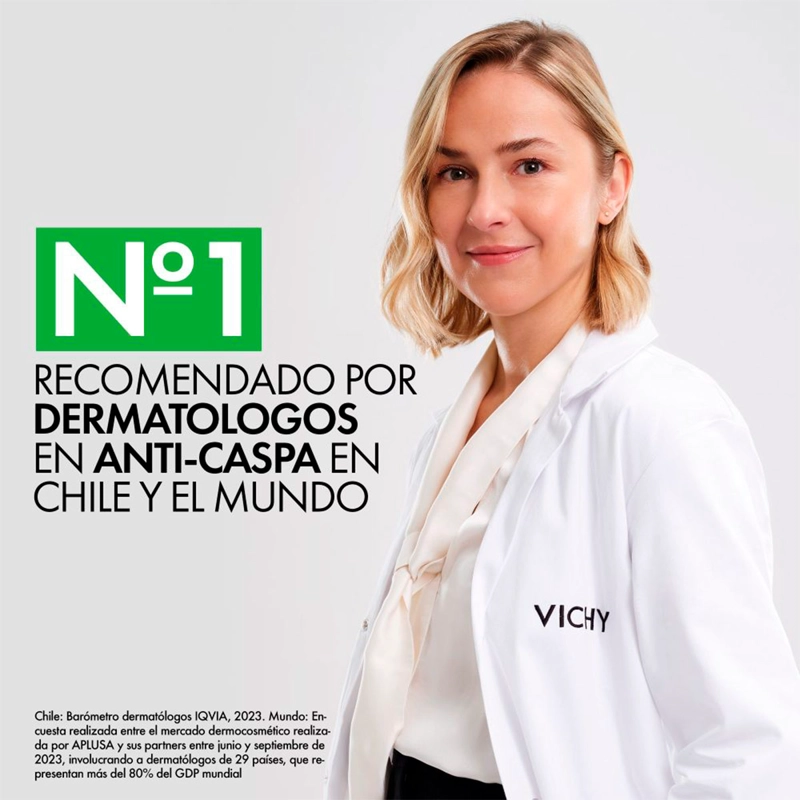 SHAMPOO ANTICASPA VICHY DERCOS ECO REFILL 390 ML - 9