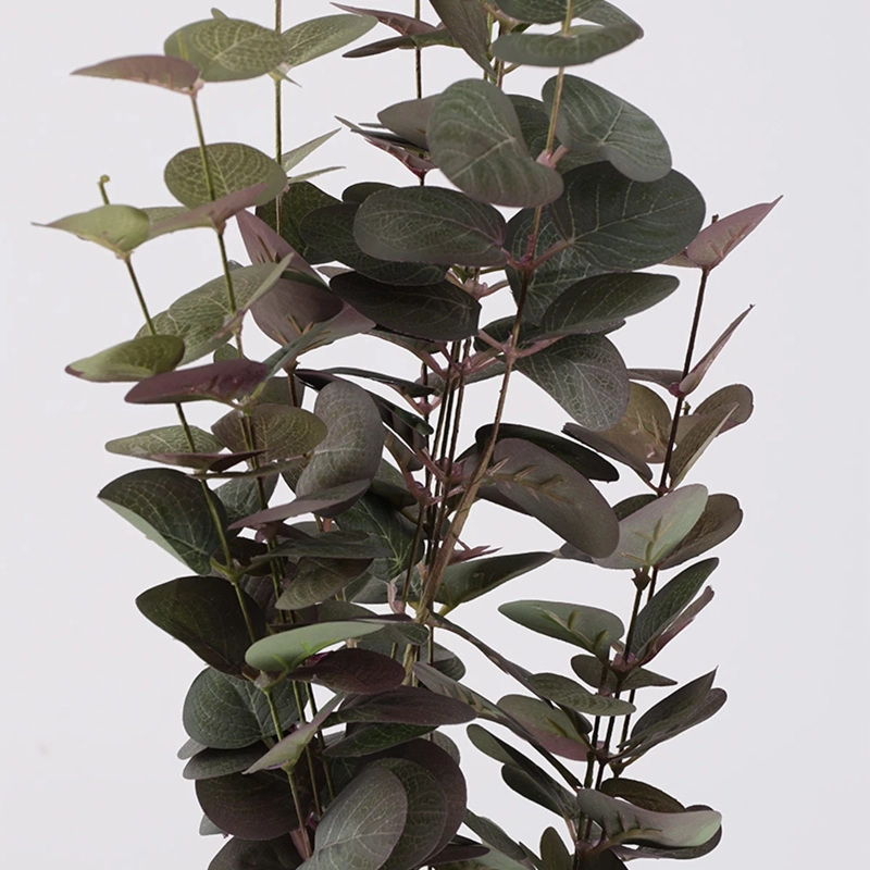 RAMA DECORATIVA RIPLEY HOME FOLLAJE EUCALIPTO VERDE/MORADO - 3