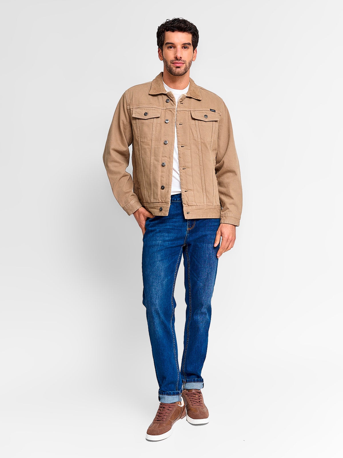 CHAQUETA HOMBRE BARBADOS ALGODÓN DENIM CHIPORRO - 4