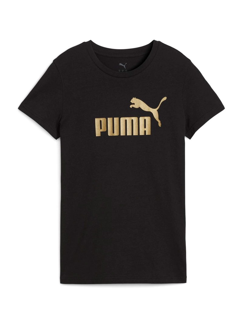 POLERA MANGA CORTA MUJER PUMA ESS METALLIC NO.1 LOGO - 3