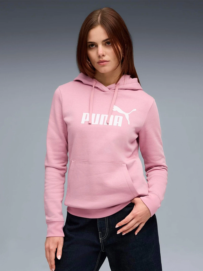 POLERÓN HOODIE MUJER PUMA ESS NO.1 LOGO FLEECE - 1
