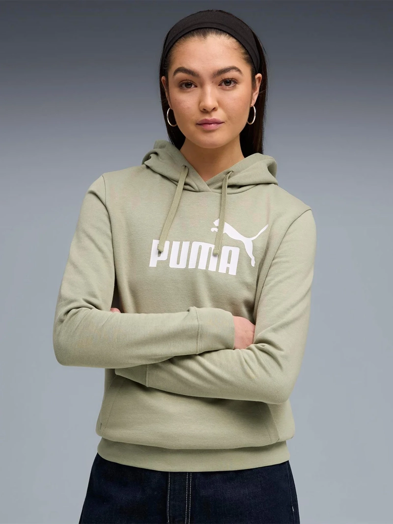 POLERÓN HOODIE MUJER PUMA ESS NO.1 LOGO FLEECE - 1