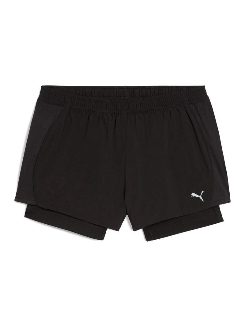 SHORT RUNNING MUJER PUMA VELOCITY 2 EN 1 NEGRO - 4