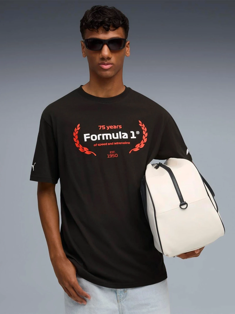 PUMA POLERA MANGA CORTA HOMBRE PUMA F1 ESSENTIALS