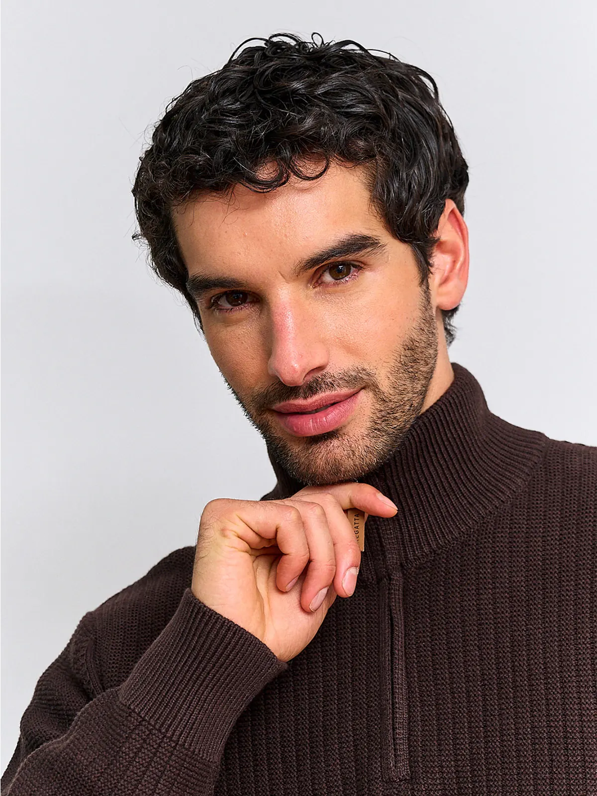 SWEATER HOMBRE REGATTA ALGODÓN HALF ZIPPER - 3