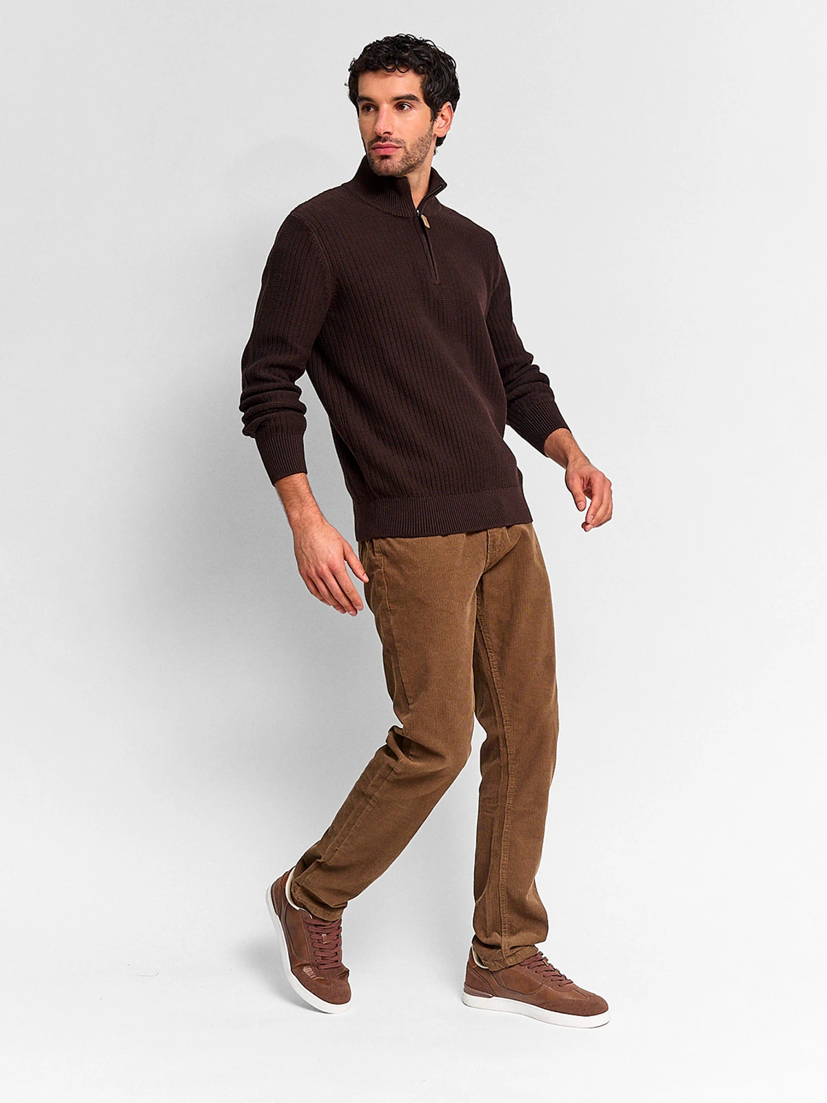 SWEATER HOMBRE REGATTA ALGODÓN HALF ZIPPER - 4