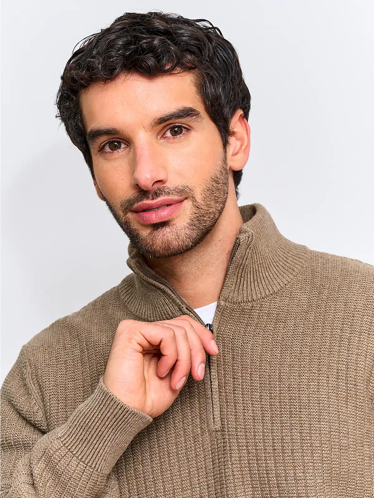 SWEATER HOMBRE REGATTA ALGODÓN HALF ZIPPER - 3