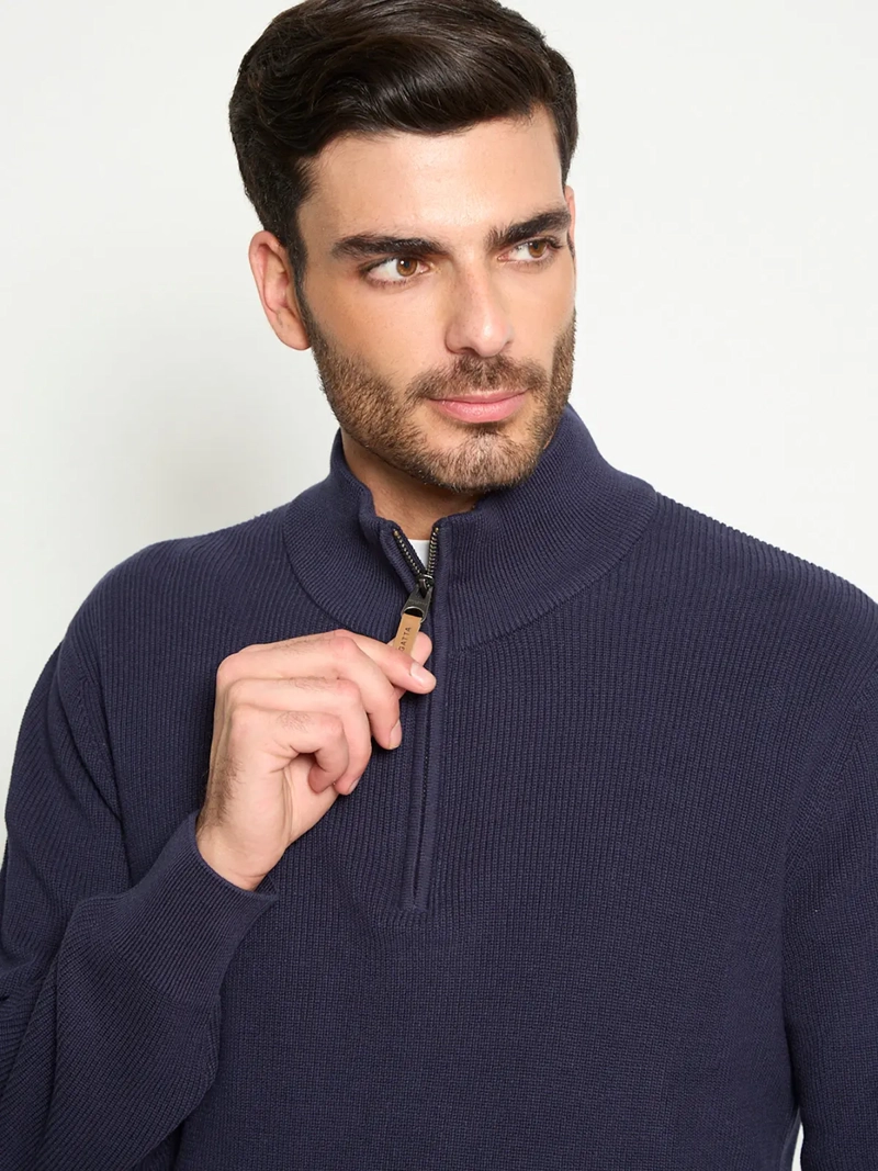 SWEATER HOMBRE REGATTA ALGODÓN HALF ZIPPER - 3