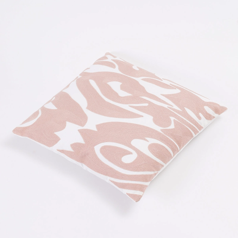 COJÍN RIPLEY HOME BORDADO ABS 45X45 CM ROSA - 3
