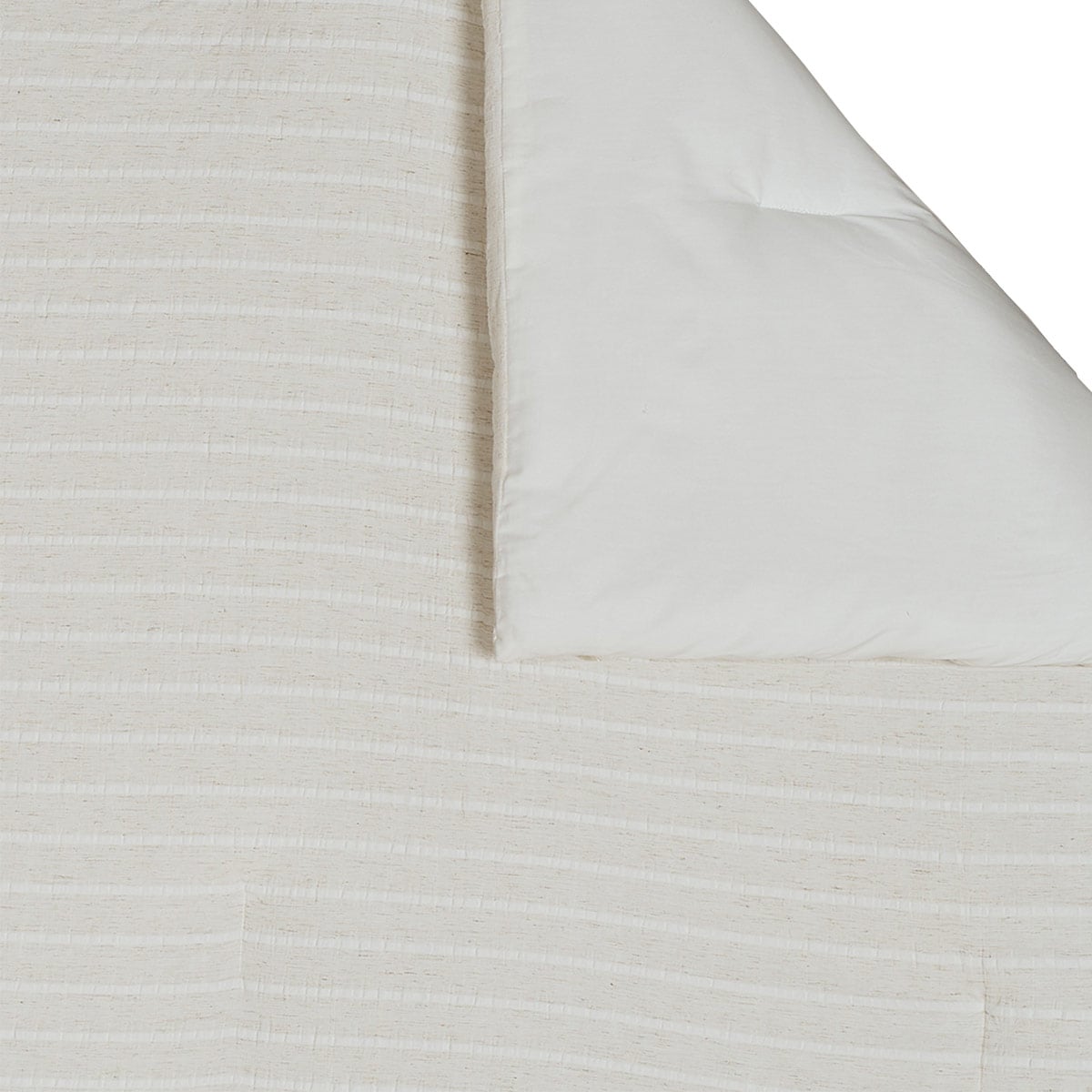 PLUMÓN MAISON LINETT SEERSUCKER 2 PLAZAS BEIGE - 2