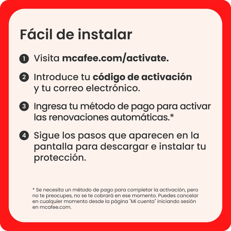 MCAFEE ANTIVIRUS TOTAL PROTECCIÓN 5 DISPOSITIVOS 1 AÑO - 7