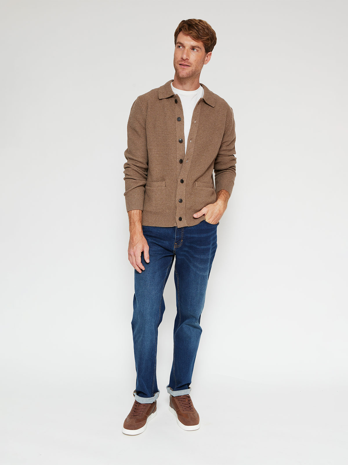 CARDIGAN HOMBRE REGATTA ALGODÓN  - 4