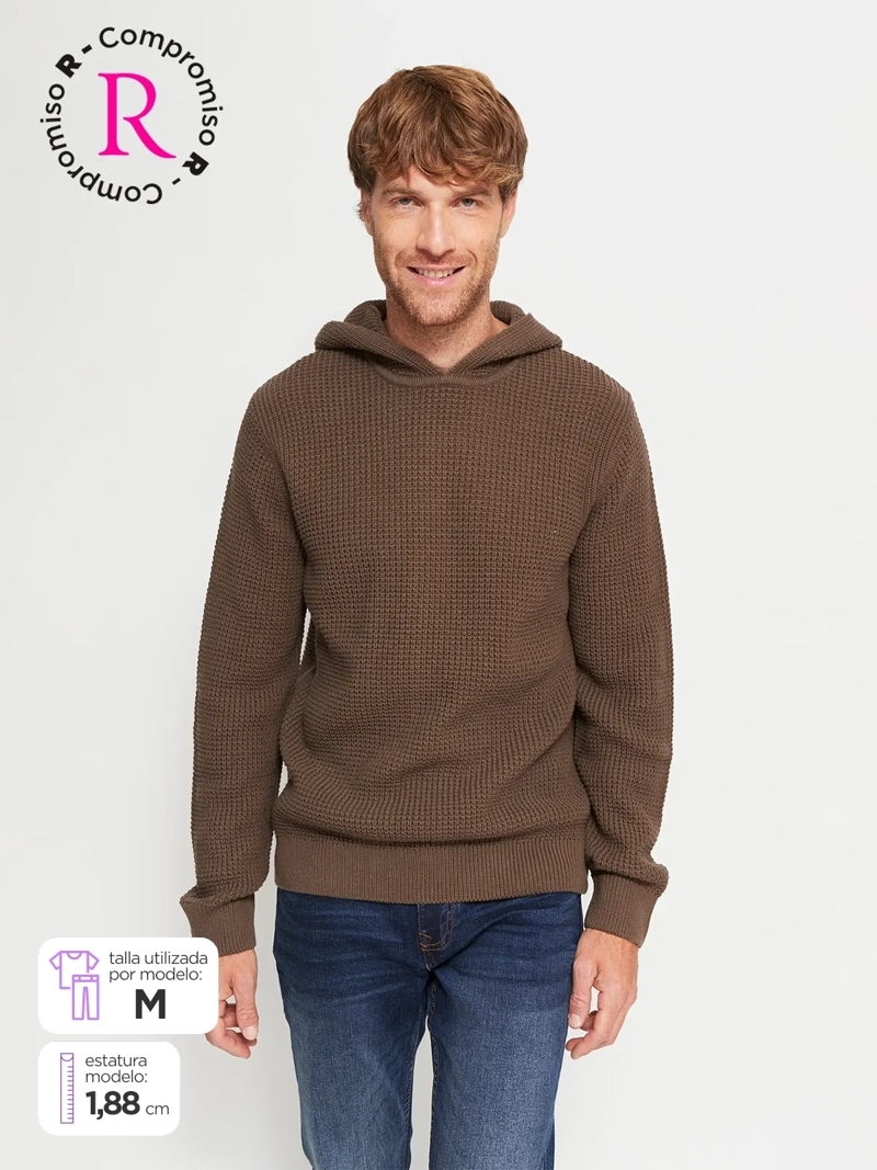 SWEATER HOMBRE BARBADOS GORRO - 1