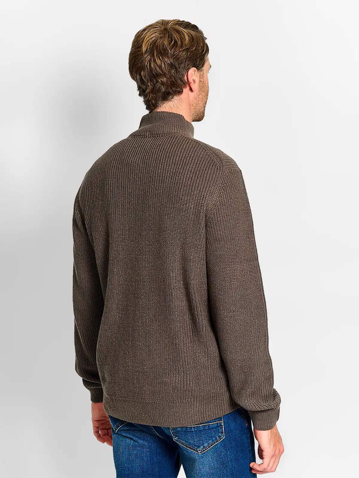 SWEATER HOMBRE KENNETH STEVENS HALF ZIPPER - 2