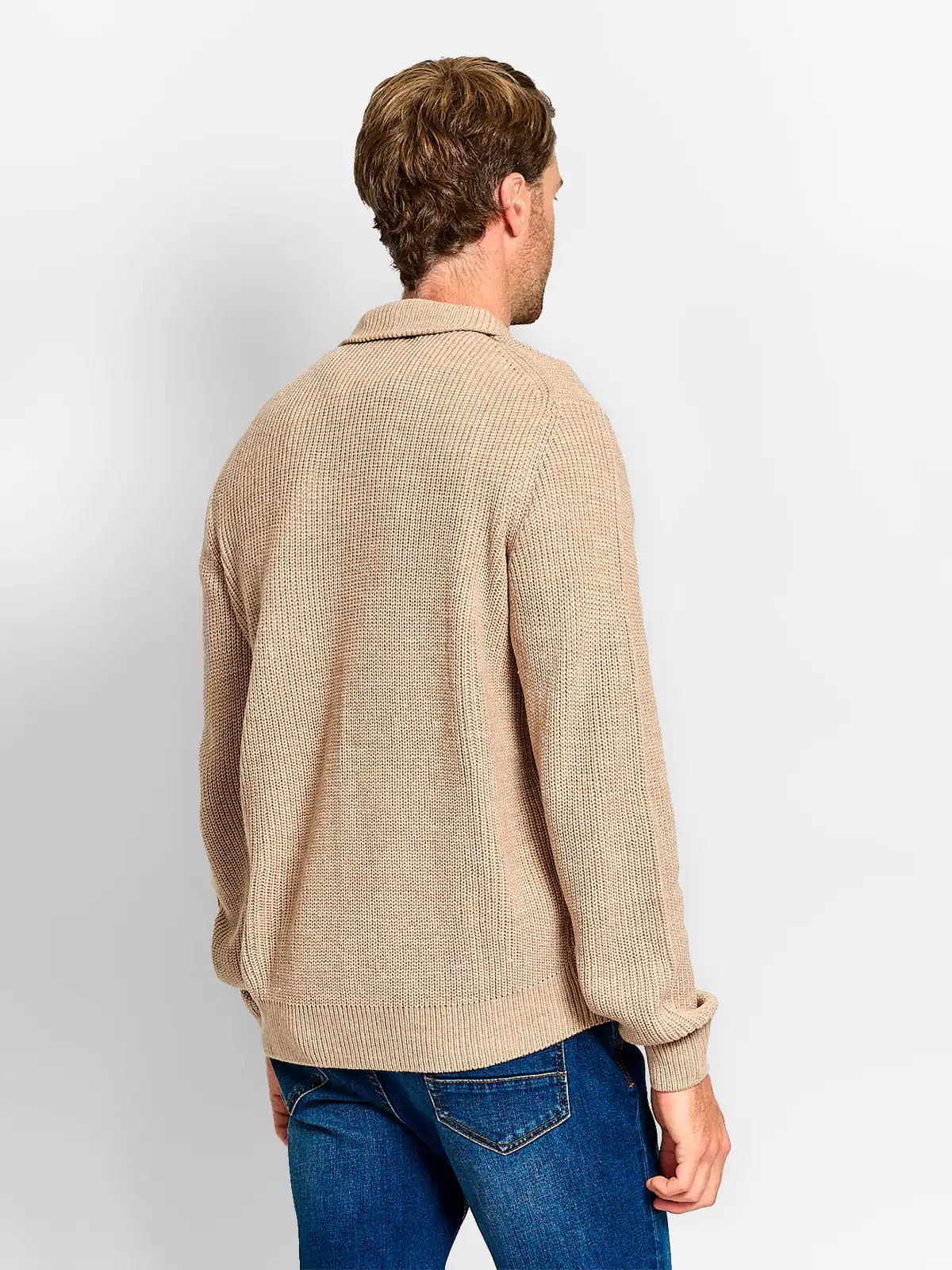 SWEATER HOMBRE KENNETH STEVENS HALF ZIPPER - 2