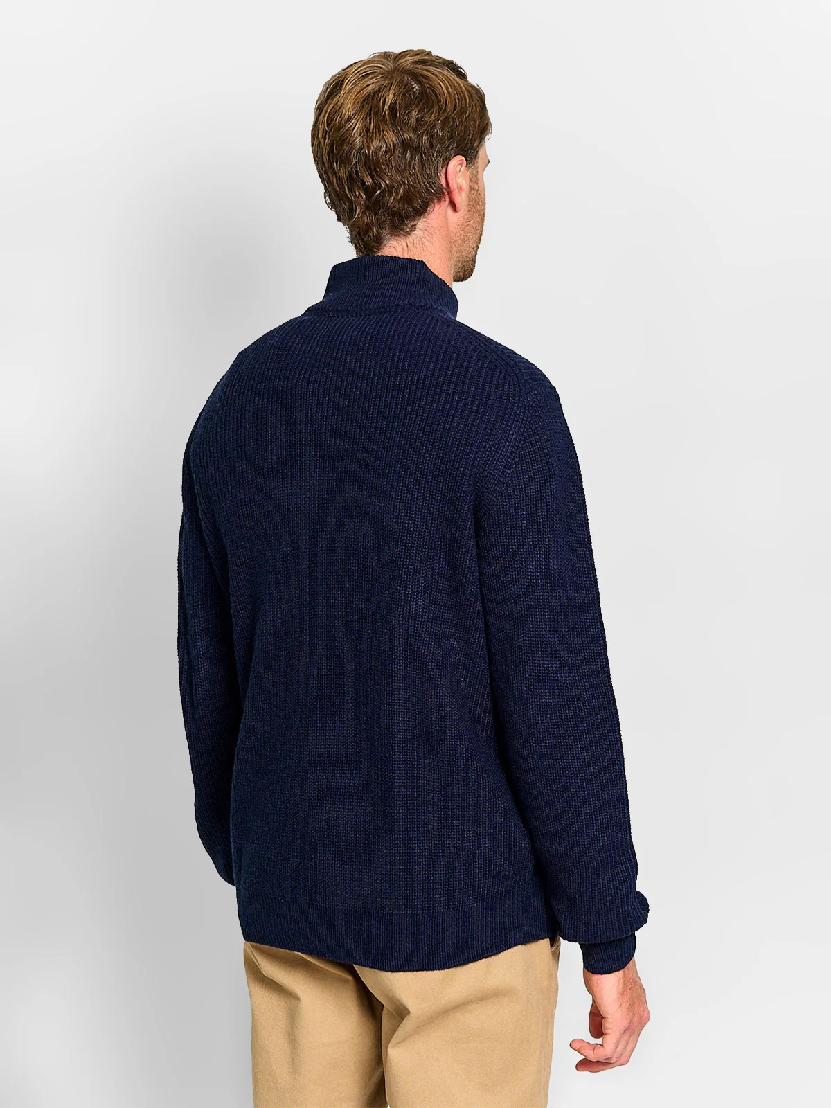 SWEATER HOMBRE KENNETH STEVENS HALF ZIPPER - 2