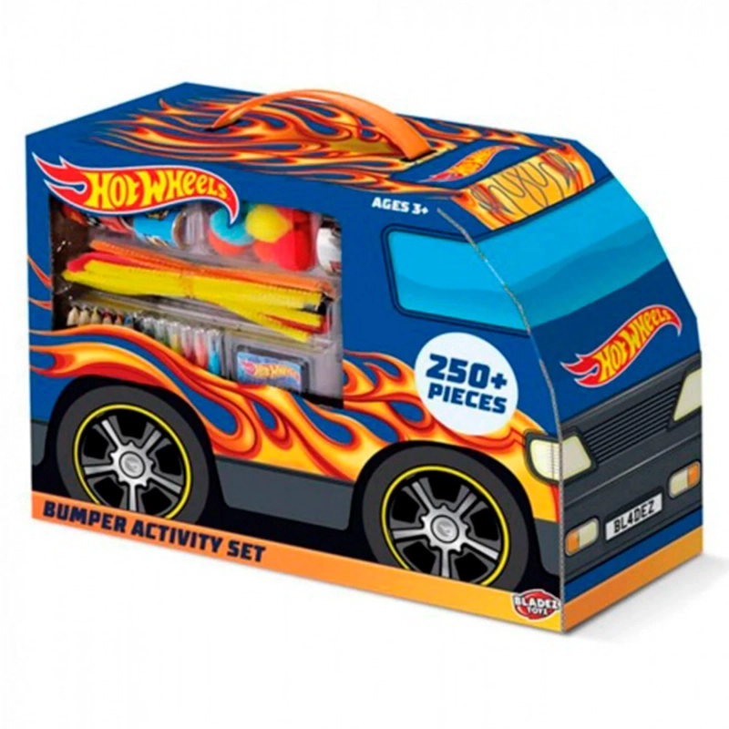 SET MANUALIDADES BUMPER HOT WHEELS - 2