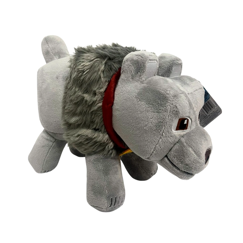 PELUCHE MINECRAFT 35CM WOLF - 1