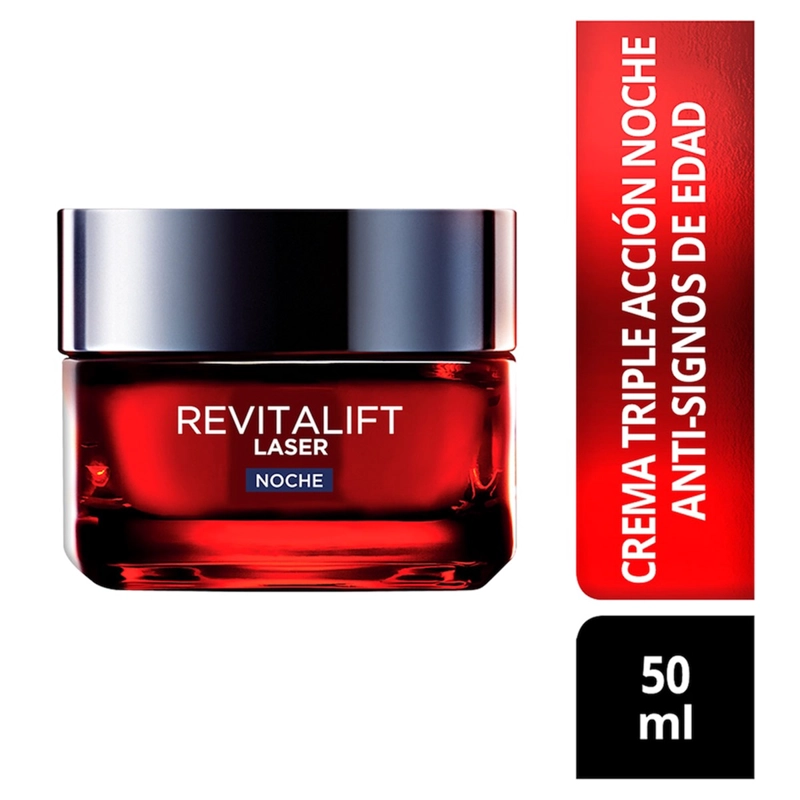 CREMA DE NOCHE LOREAL REVITALIFT LÁSER 50 ML - 3
