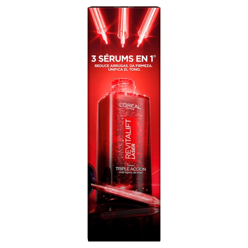 SÉRUM TRIPLE ACCIÓN L'OREAL PARIS REVITALIFT LÁSER SÉRUM 30 ML  - 3