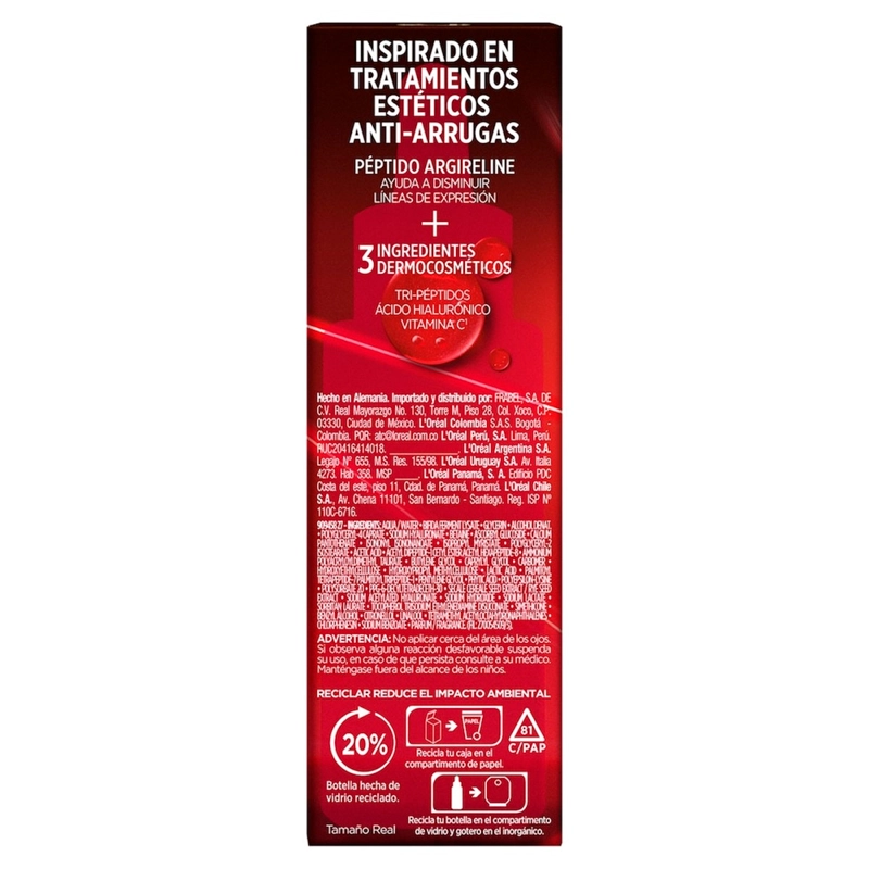 SÉRUM TRIPLE ACCIÓN L'OREAL PARIS REVITALIFT LÁSER SÉRUM 30 ML  - 4