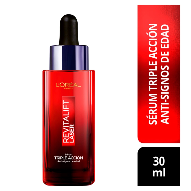 SÉRUM TRIPLE ACCIÓN L'OREAL PARIS REVITALIFT LÁSER SÉRUM 30 ML  - 5