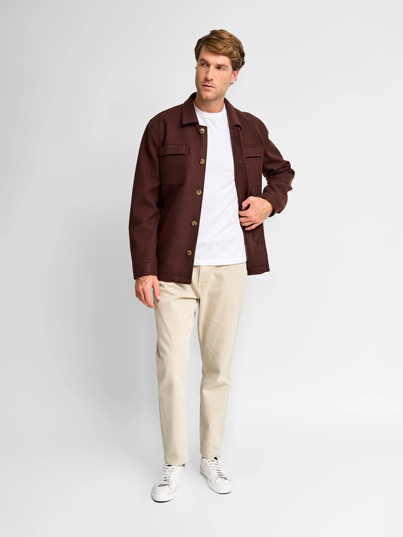 ABRIGO HOMBRE INDEX BOLSILLOS SUPERIOR TAPETA - 4