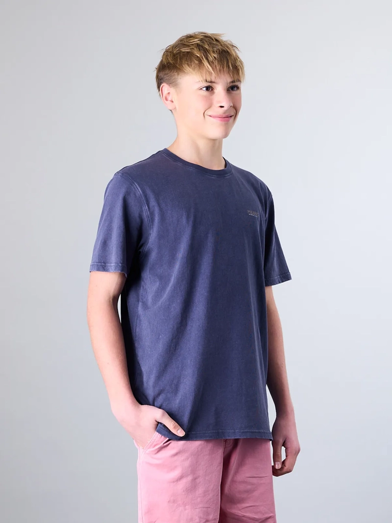 POLERA MANGA CORTA NIÑO ALGODÓN POLEMIC SOLID XV1373 - 2
