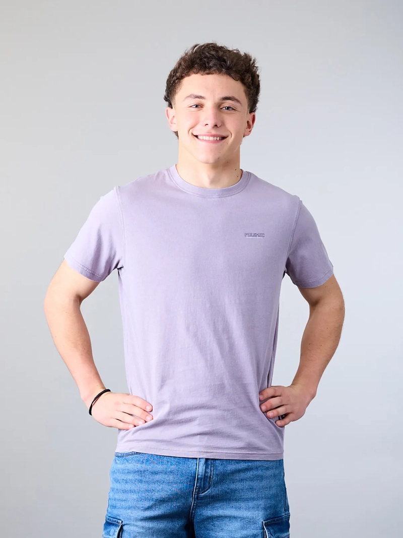 POLERA MANGA CORTA NIÑO ALGODÓN POLEMIC SOLID XV1373 - 1