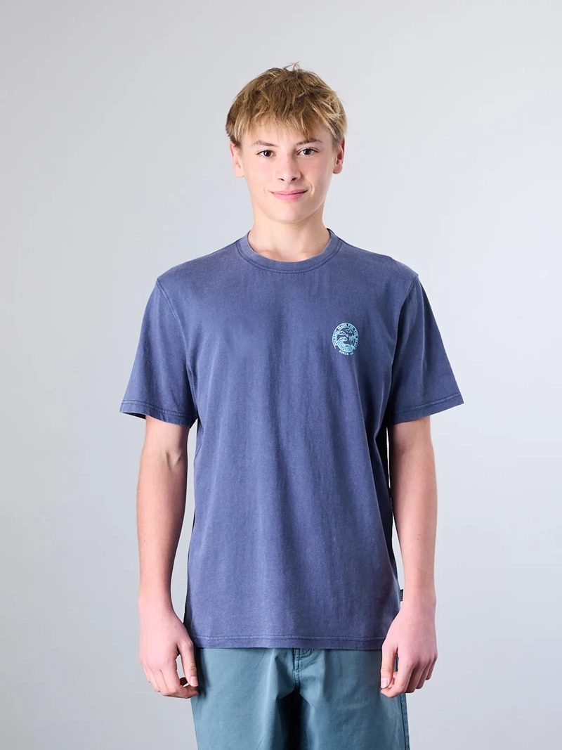 POLERA MANGA CORTA NIÑO ALGODÓN POLEMIC THE BEACH XV1376 - 1