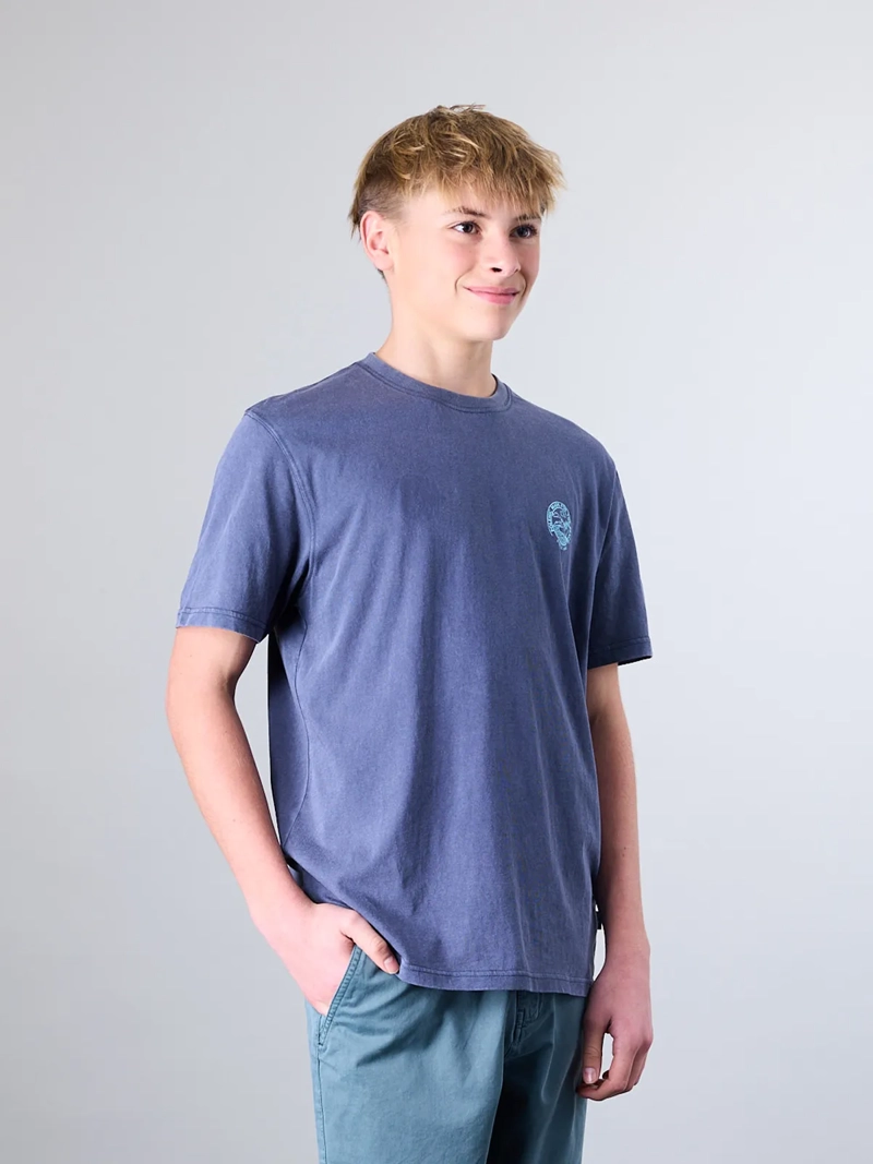 POLERA MANGA CORTA NIÑO ALGODÓN POLEMIC THE BEACH XV1376 - 2