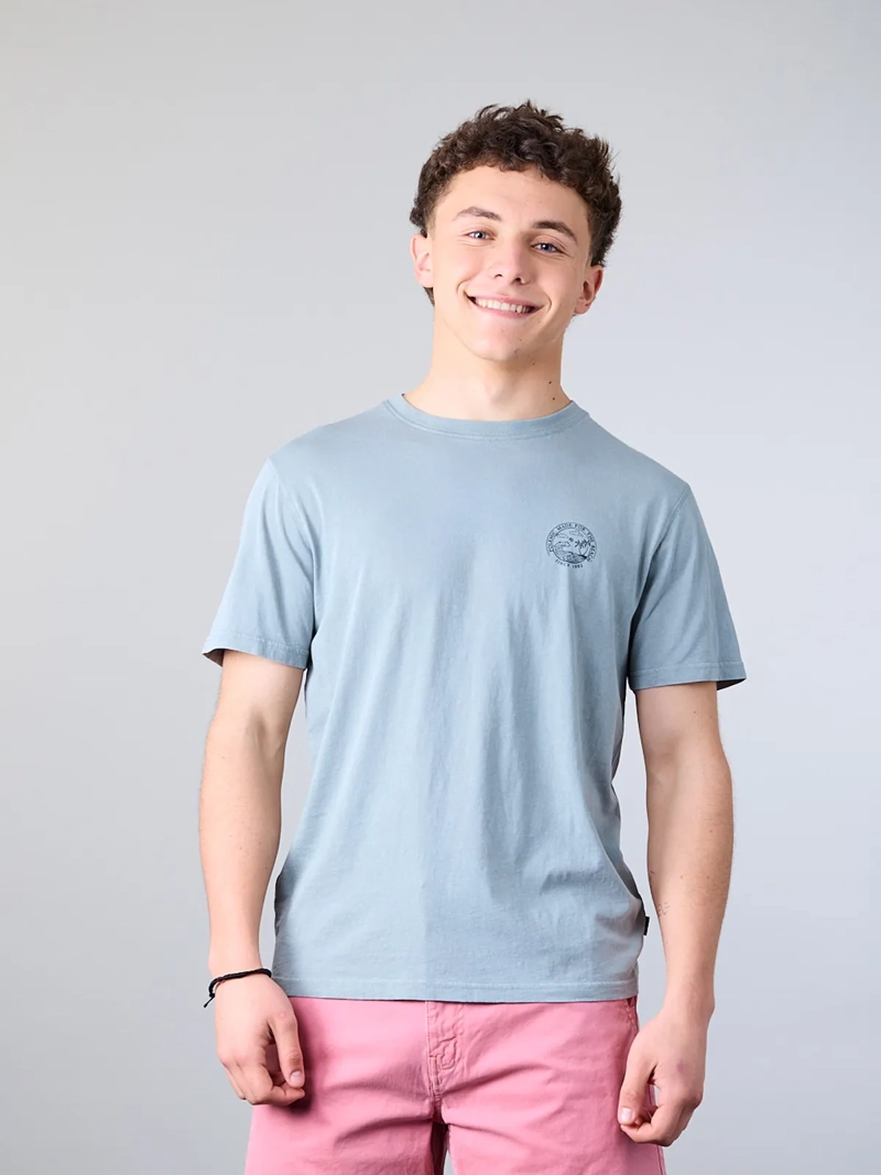 POLERA MANGA CORTA NIÑO ALGODÓN POLEMIC THE BEACH XV1376 - 1