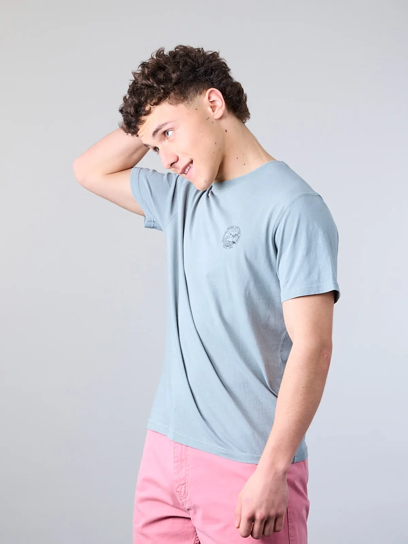 POLERA MANGA CORTA NIÑO ALGODÓN POLEMIC THE BEACH XV1376 - 2