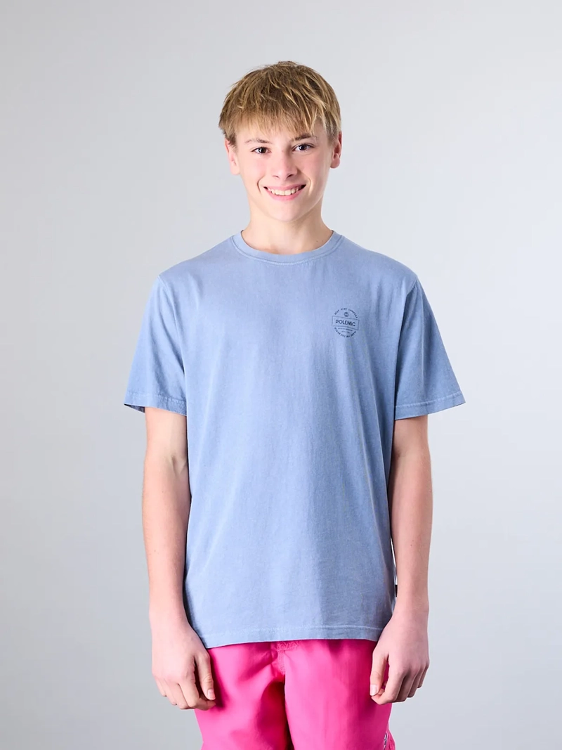 POLERA MANGA CORTA NIÑO ALGODÓN POLEMIC XV1377 - 1