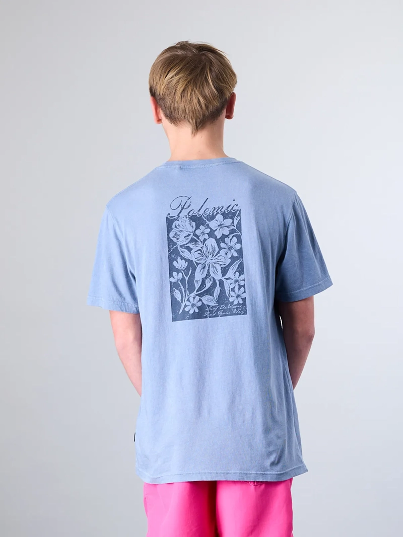 POLERA MANGA CORTA NIÑO ALGODÓN POLEMIC XV1377 - 3
